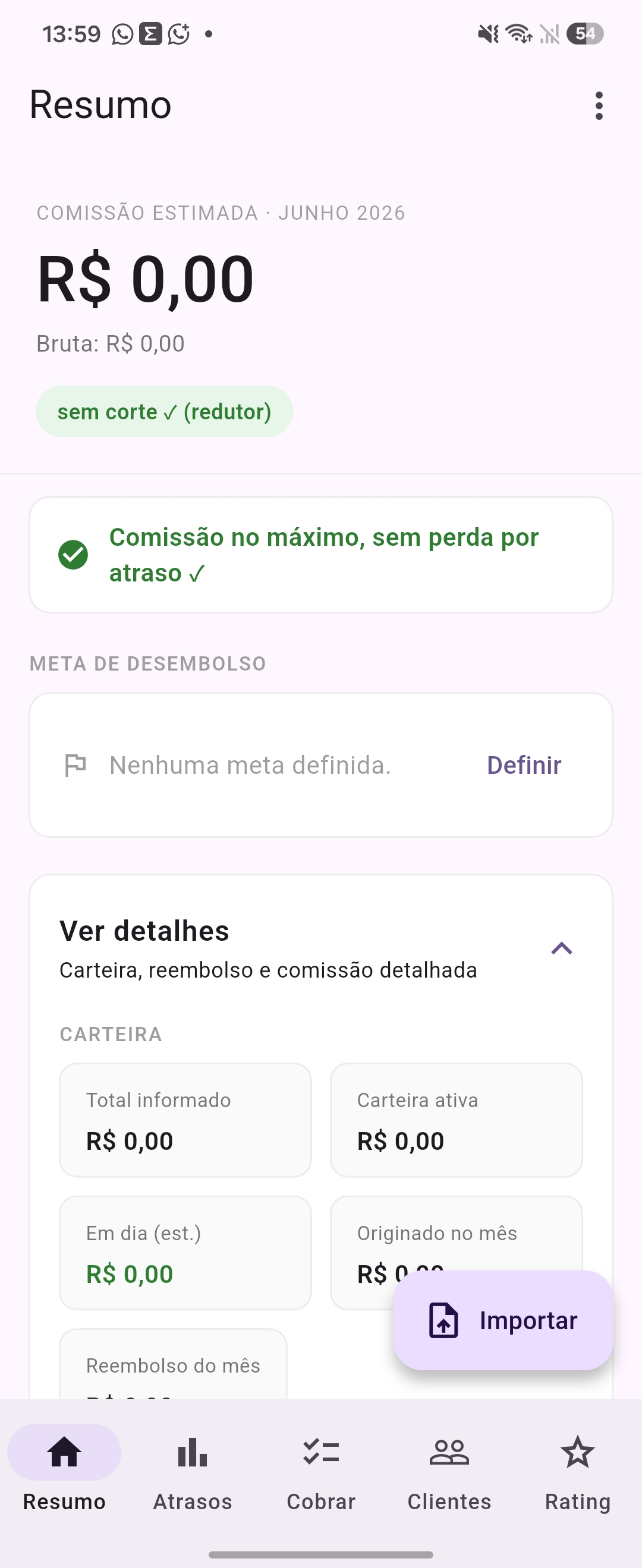 Fluxo Carteira